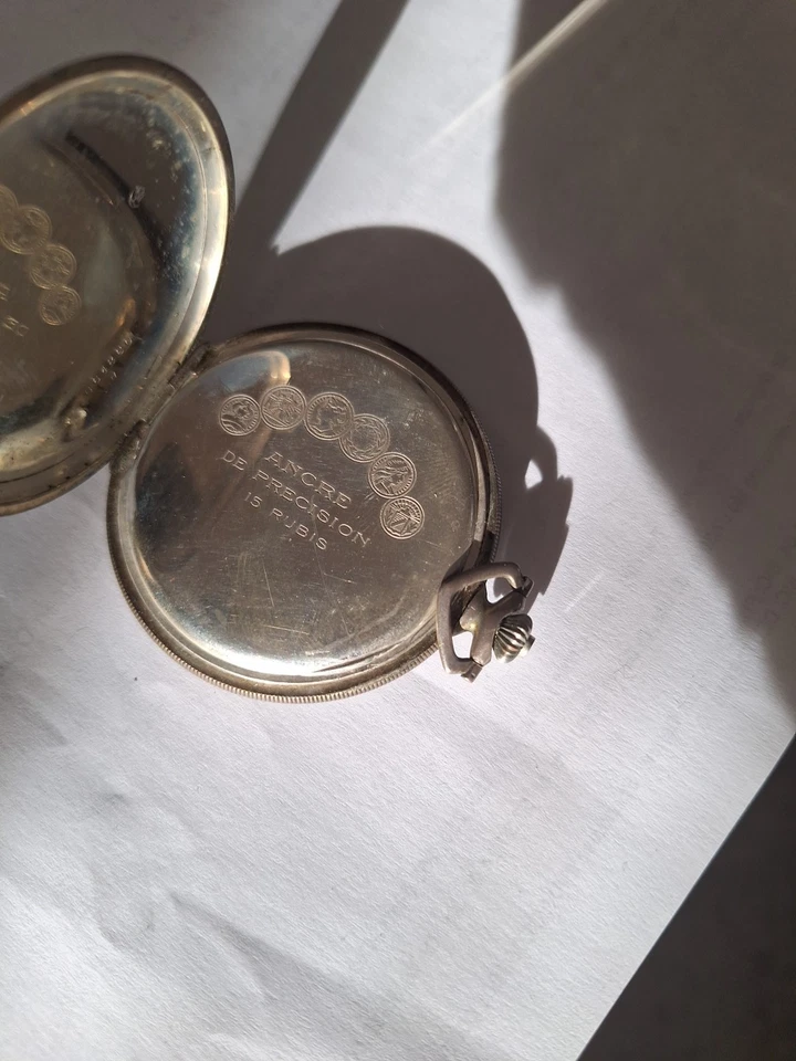 Silberne Uhr - Bild 3 von 4