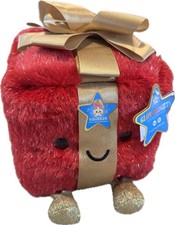 FAO Schwarz 10" Glow Brights Present Plush with Lights Sounds 7067