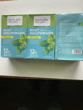 Sadoer MINT Mouthwash Box of 20, 3 Portable Packs, $27.99, Exp 6/27