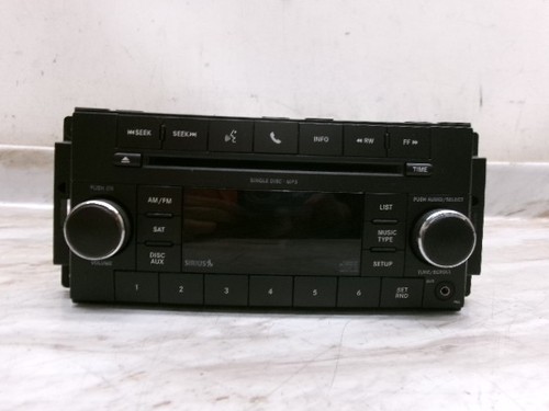 05091228AD 07-12 Dodge Ram 1500 2500 Satellite MP3 CD AUX Radio Player - Picture 2 of 14