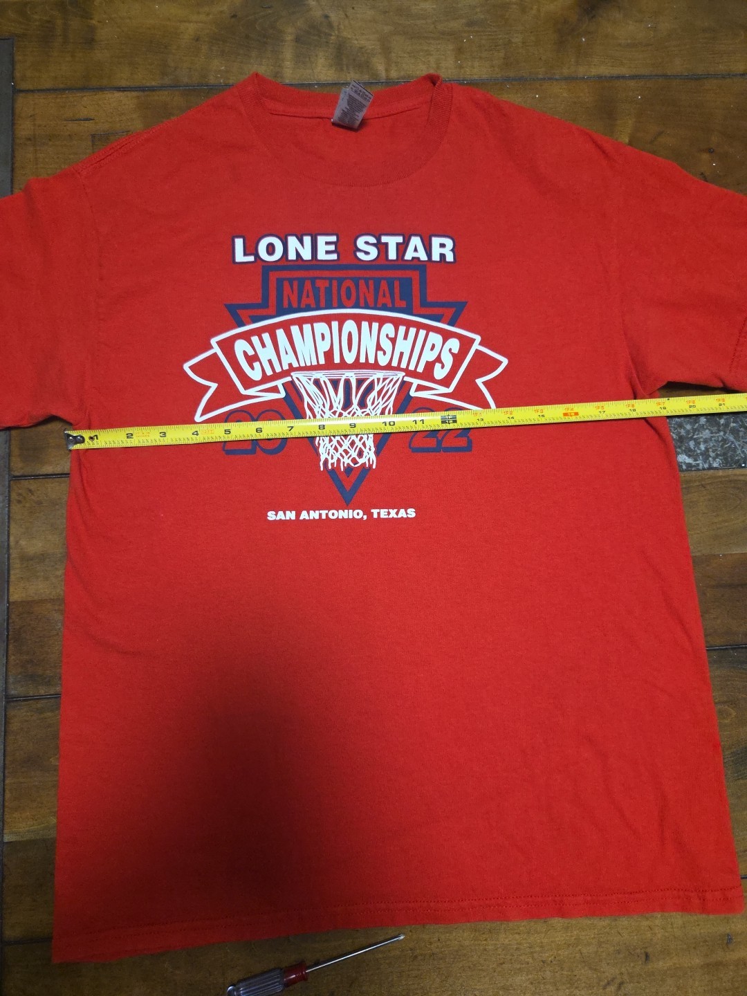 Lone Star National Championships 2022 Basketball T-Shirt San Antonio TX  Med image 4