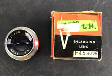 Voss 1:4.5 90mm No. 15438 Enlarging Camera Lens In Original Box
