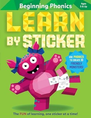 Learn by Sticker: Beginning Phonics..., Publishing, Wor