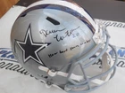 Darren McFadden signed Dallas Cowboys full size helmet Beckett BAS COA Arkansas