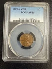 1909-S VDB Lincoln Wheat Cent Almost Uncirculated PCGS AU55