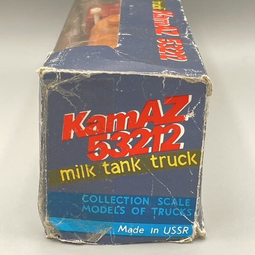 Vintage Kamaz 53212 Milk Tanker 1:43 USSR CCCP Soviet made - Foto 12 di 15