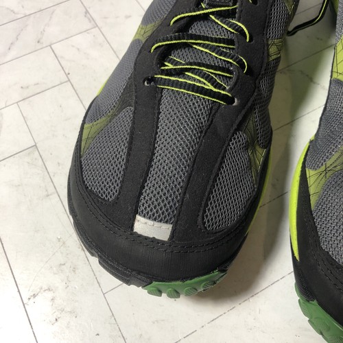 Merrell Road Glove Men's 10.5 Black Lime Zest Barefoot Running Shoes Minimalist - Picture 5 of 19