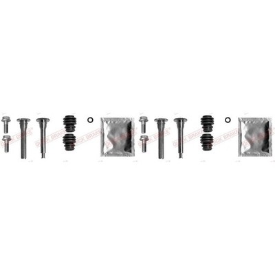 2X QUICK BRAKE FÜHRUNGSHÜLSEN-SATZ BREMSSATTEL HINTEN VORNE passend für HONDA AC