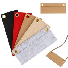 Multi-Pocket Women Insert Bag Felt Fabric Purse Handbag Organizer Bag Liner NEW