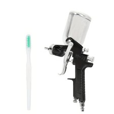 Gravity Feed Air Spray Gun 1.5mm 400cc Cup Auto Paint Clear Coat Home Furniture
