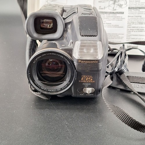Panasonic Palmcorder PV-D407D Camcorder w/ Bag /Accessories Needs Battery Tested - Picture 23 of 24