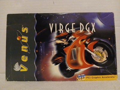 Venus VIR DGX4 Rev 2.1a S3 ViRGE/GX 4MB PCI Video Card Vintage PC With Box