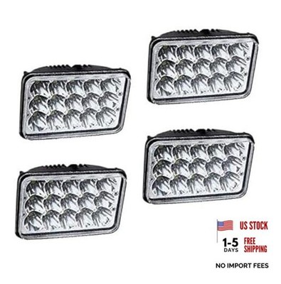DOT Approved 4X6 Inch Sealed Beam LED Headlights Fit For Kenworth T600 T800 /