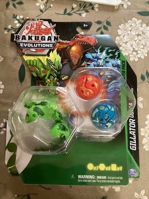 Bakugan Evolutions Gillator Ultra Starter Pack with Trox & Howlkor | New