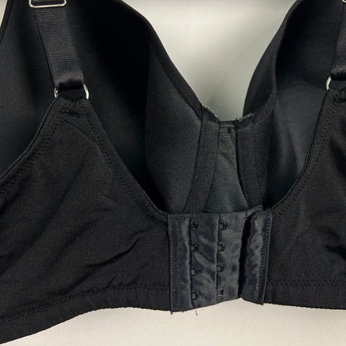 Breezies Size 44B Black UnderwireFull Coverage Smooth Cup T-shirt Bra - Picture 7 of 8