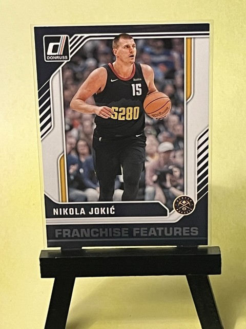 Panini 2024-25 Donruss Franchise Features Nikola Jokić #19 Denver Nuggets