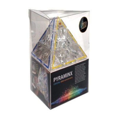 Meffert's M5093 Pyraminx Crystal Würfel, Mehrfarbig, One Size