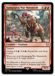 Rampaging War Mammoth [LTC - 34]