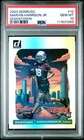 2024 PANINI DONRUSS DOWNTOWN! #12 MARVIN HARRISON JR. ROOKIE RC PSA 10