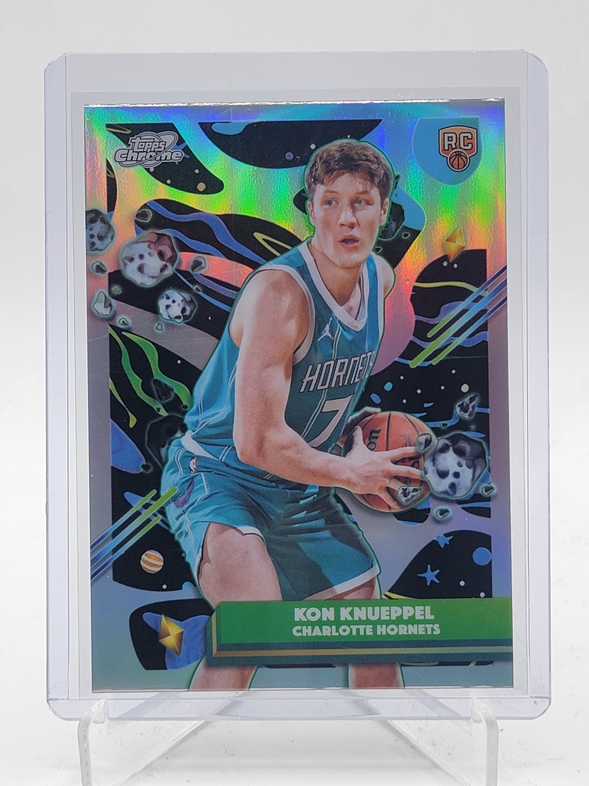 Kon Knueppel 2025 Topps Chrome Cosmic #197 Refractor Price Guide 
