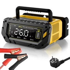 26Amp Battery Charger,Lifepo4 Lithium Lead-Acid Battery Maintainer for Car, Boat