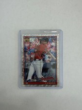 2026 Topps Series 1 Silver Crackle Foil C.J. Kayfus 1991 Topps #T91-90