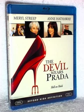 The Devil Wears Prada (Blu-ray, 2006) Meryl Streep Anne Hathaway fashion comedy