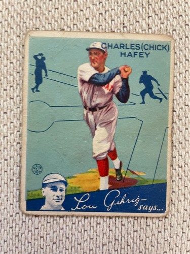 Chick Hafey #34 card