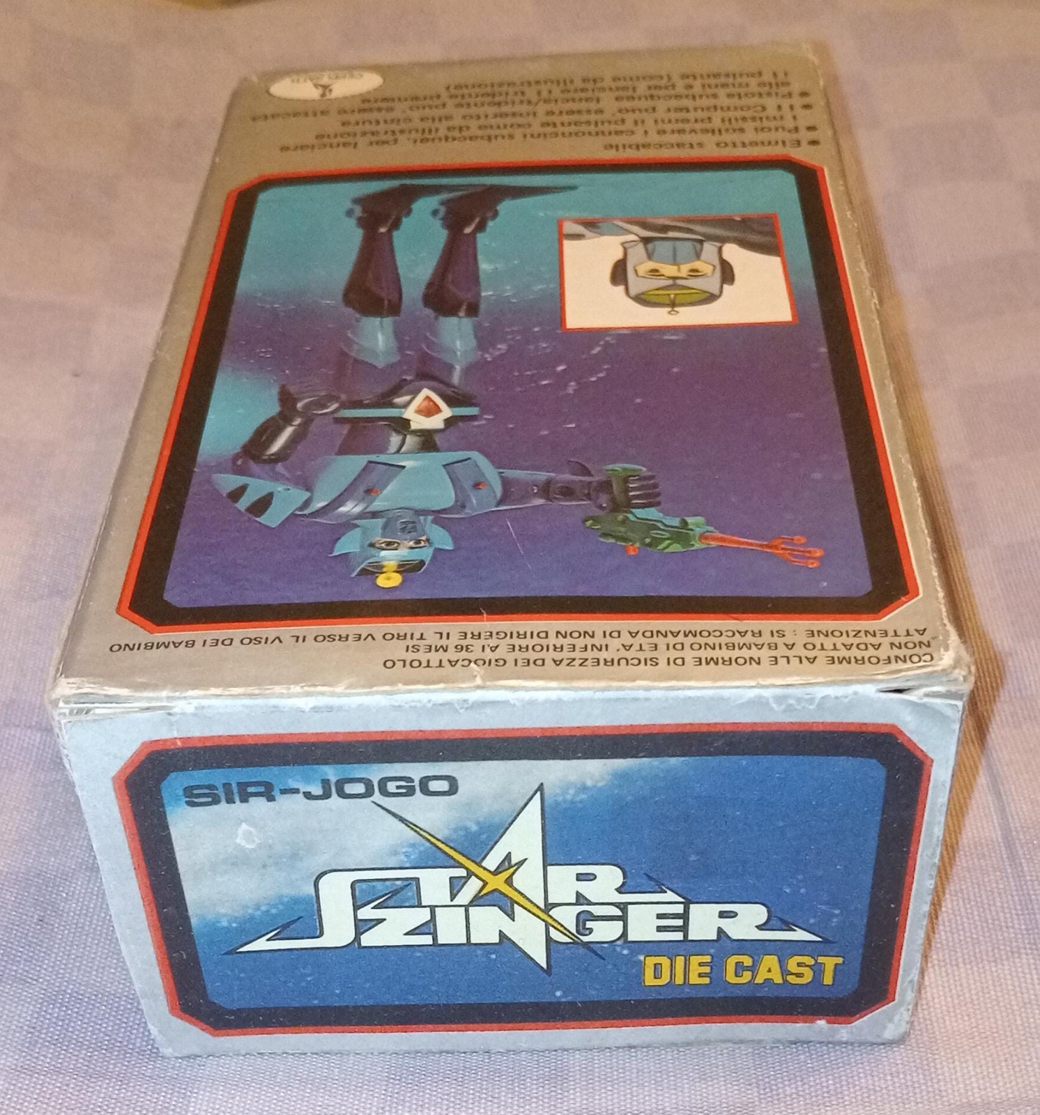 STARZINGER SIR GAME CEPPIRATTI / POPY CHOGOKIN 1980 MIB UNUSED