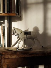 Starlux cheval ancien vintage petit jouet d'occasion collection rétro figurine