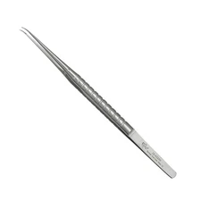 ProDent USA 7" Micro Dressing Forceps Curved Cotton Tweezers Dental Utility Tool