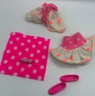 Vintage Barbie Sister Skipper Babysitter Fashions Outfit Clothes Top Skirt #9433