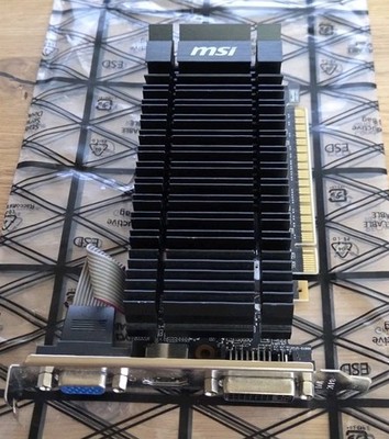 MSI GeForce GT610 - N610-1GD3H/LPV1 - HDMI, DVI, VGA Full Profile