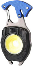 COB Keychain Work Light Keychain Flashlights 7 Light Modes 1600Lumen,Portable US