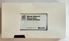 RARE Microsoft Windows NT Advanced Server Concept  Planning VHS TAPE NIB
