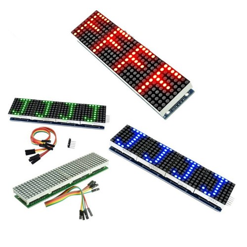 Vertical Align Led Display Module Arduino Microcontroller Driven LED Display Module for Arduino with Cascading ...