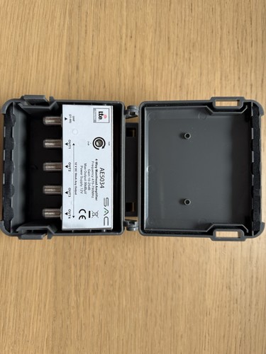 4 Way LTE Masthead TV Aerial Amplifier Incl. Power Supply Var. Gain 10 - 25dB - Bild 2 von 4