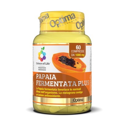 Fermentierte Papaya Plus Farben Des Lebens