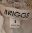 Briggs Women’s Floral Shorts Size Small. Elastic Waist With Tie & Tassels — photo 4