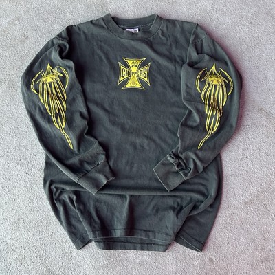 Vintage BOOT West Coast Choppers Center Logo Longsleeve Mooneyes