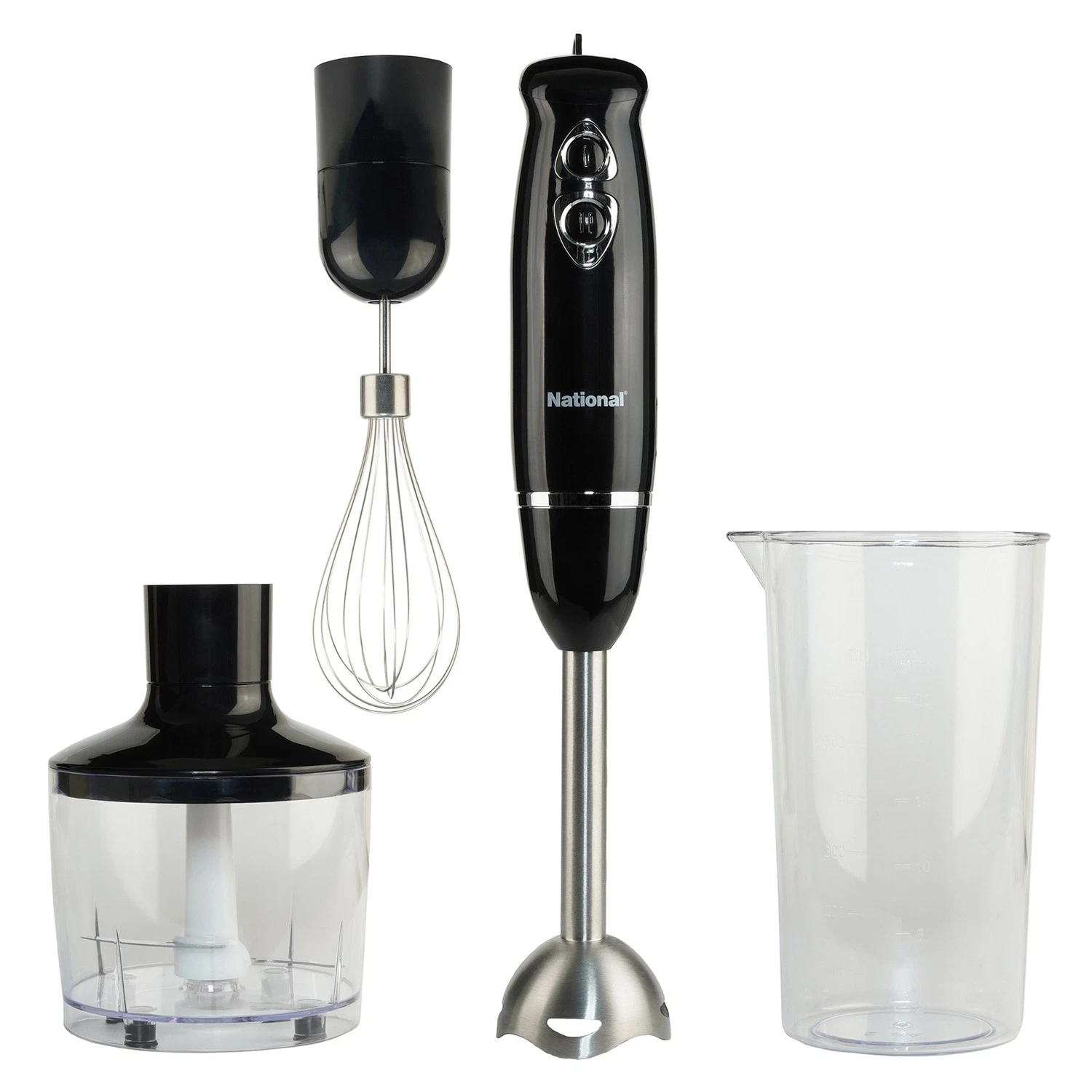 500W Multi-Purpose 4-in-1 Immersion Blender with Attachments
Opens in a new window or tab