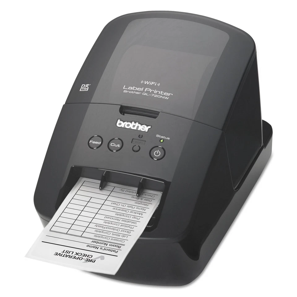 Brother QL-720NW Professional, High-speed Label Printer with Built-in Ethernet - Image 3 of 3