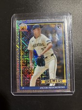 2026 Topps Series 1 1991 Topps Chrome Silver Pack Mojo Jacob Misiorowski #91C-54