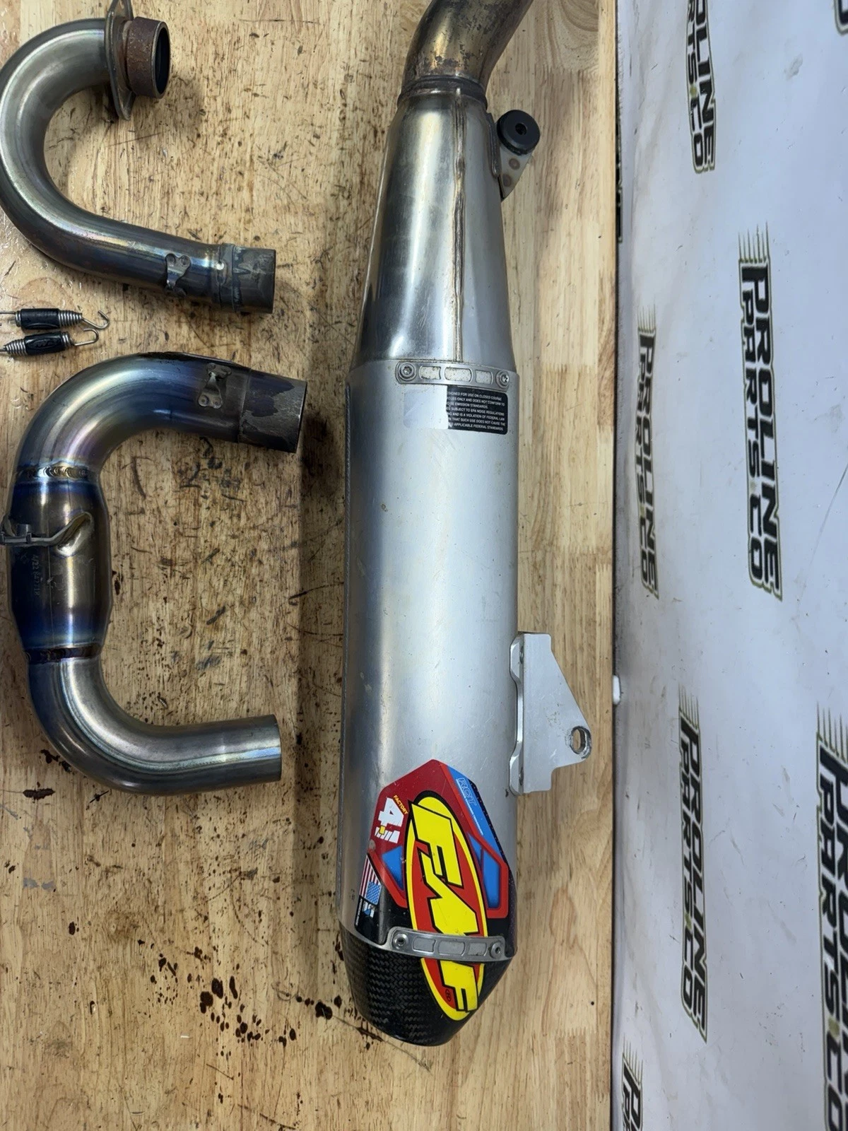 FMF Yamaha YZ450F 20-22/YZ450FX 19-23 AL F 4.1 RCT Comp Sys w/SS MB Header/MID