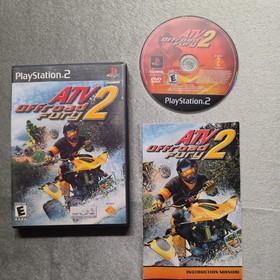 ATV Offroad Fury 1 2 3 & MX vs Lot - PS2 (PlayStation 2) Tested and Complete 