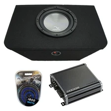 2000-2009 Honda S2000 Custom Fit Harmony A102 Single 10" Sub Box & CXA800.1 Amp
