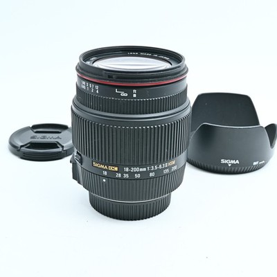 Sigma 18-200mm f/3.5-6.3 DC II AF Zoomobjektiv Nikon Mount aus JAPAN [Near Mint]