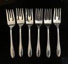 Gorham Lyric 1940 Sterling Silver Salad Fork 39g No Monogram