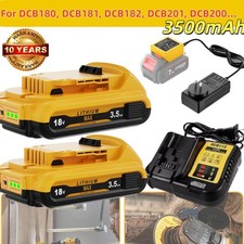 FOR DEWALT 20 Volt MAX Lithium-Ion Battery / new Charger DCB205 DCB204 DCB201