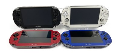 SONY PS VITA PCH-1000 Console Tested Cleaned PlayStation Black White Blue